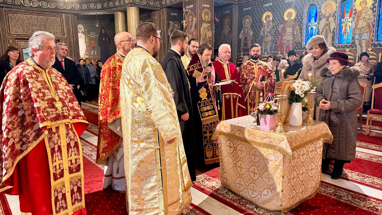 O vizită însemnată la Biserica Albastră de la Parohia Oradea Vii